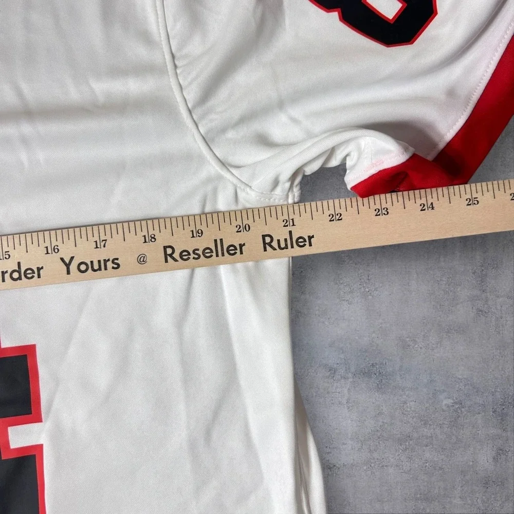 NEW Georgia Bulldogs Jersey Mens M White McConkey #84 Football Nike NCAA College